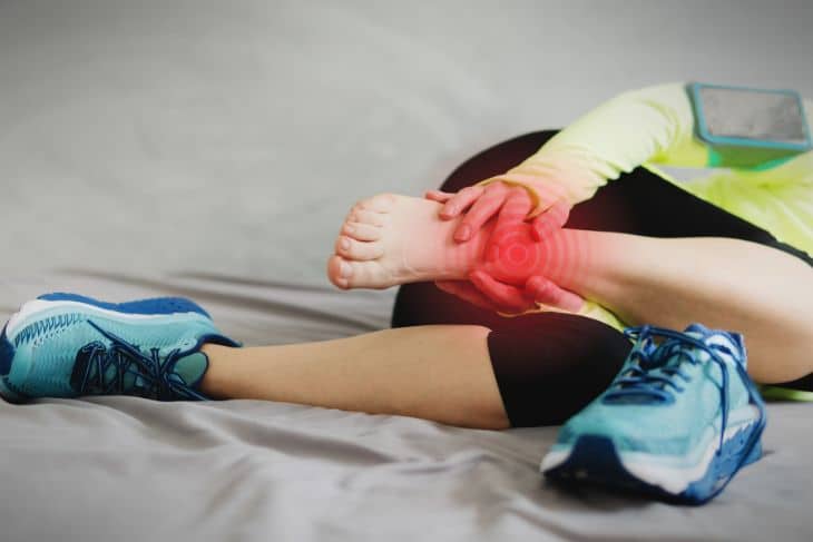 Injured ankle of a sports athlete - Greater Western Health